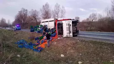 Domaniç'te Trafik Kazası: 2 Yaralı