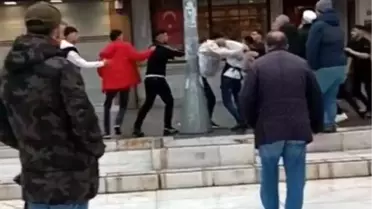 Eyüpsultan'da Sopalı Kavga Anları