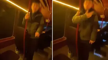 Genç kızı taciz eden şüpheliyi minibüsçüler yakaladı! Dikkat çeken U dönüşü