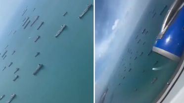 Hürmüz Boğazı'nda gemiler sıra sıra bekliyor