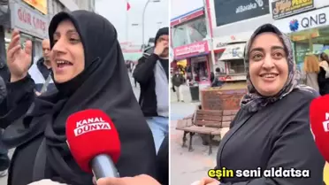 'Kocan seni aldatsa affeder misin?' sorusuna verdikleri cevap olay oldu
