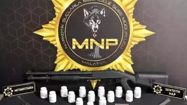 Malatya'da Uyuşturucu ve Silah Operasyonu