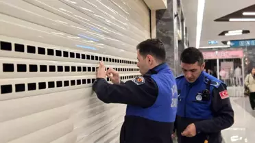 Samsun'da CityMall AVM'ye mühür