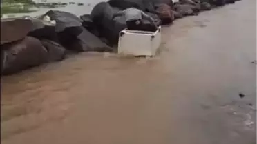 Mardin'de Sağanak Sonrası Eğlenceli Anlar