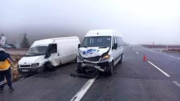 Afyonkarahisar'da Trafik Kazası: 7 Yaralı