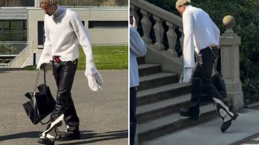 Yürüyüşü ayrı kombini ayrı olay oldu! Yıldız ismi gören herkes aynı yorumu yapıyor