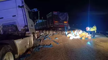 Antalya'da Tır Devrildi: 1 Yaralı