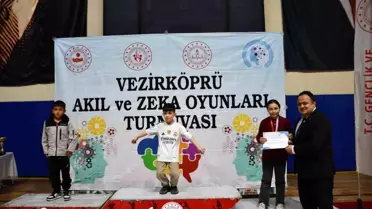 Vezirköprü'de Akıl ve Zeka Oyunları Turnuvası