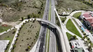 Bolu Dağı Tüneli'nde Bayram Yoğunluğu