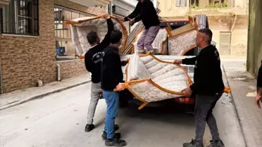 Germencik Belediyesi'nin ihtiyaç sahiplerine eşya desteği sürüyor