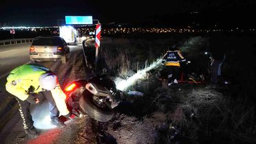 Kırıkkale'de Dayı ve Yeğen Motosiklet Kazası