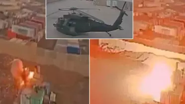 Savaşın en sıcak görüntüsü! Hepsini tek tek vurdu