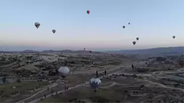 Kapadokya Bayramda 58 Bin Turist Ağırladı