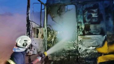 Kastamonu'da alevlere teslim olan seyir kullanılamaz hale geldi