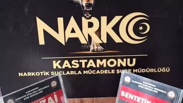 Kastamonu'da Uyuşturucu Operasyonu