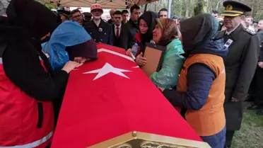 Kaza şehidi uzman çavuş, memleketi Konya'da toprağa verildi