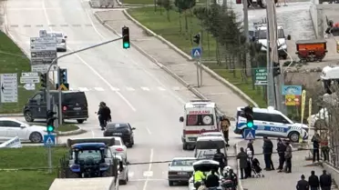 Vezirköprü'de Kaza: 4 Yaralı