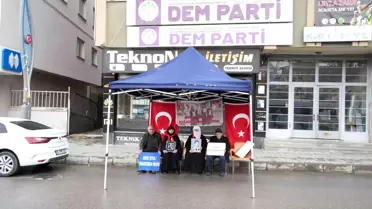 Muş'ta Evlat Nöbeti Devam Ediyor
