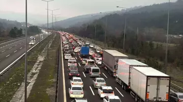 Bolu'dan 331 bin araç geçti