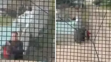 Raylarda mucize: Trenin çarpmasına saniyeler kala küçük çocuğu böyle kurtardı