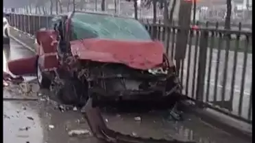 Samsun'da Otomobil-Tır Çarpışması: 1 Yaralı