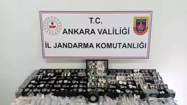 Ankara'da Kaçakçılık Operasyonları: 9,5 Milyon TL Değerinde Malzeme Ele Geçirildi
