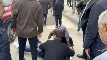 Elazığ'da Yaşlı Adam Aracın Çarpmasıyla Yaralandı