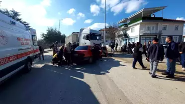 Isparta'da Trafik Kazası: 4 Yaralı