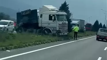 Salihli'de Trafik Kazası: 2 Yaralı