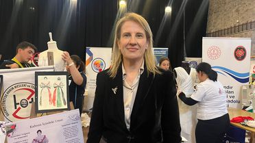 İzmir'de Filistin Temalı Drapaj Yarışması