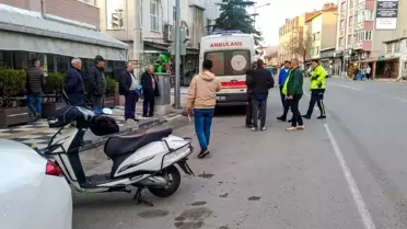 Muratlı'da Trafik Kazası: 1 Yaralı
