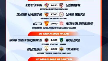 Galatasaray-Fenerbahçe Derbisi Tarihi Açıklandı