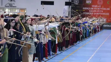 Samsun'da Geleneksel Okçuluk Şampiyonası Başladı