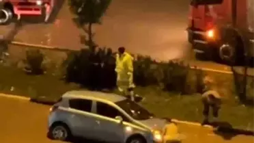 Hatay’da Şiddetli Yağış Yolları Göle Döndürdü