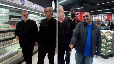 İran Cumhurbaşkanı Pezeşkiyan'dan sürpriz market denetimi