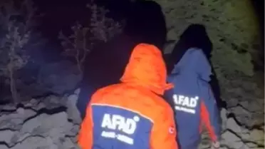 Kahramanmaraş'ta 8 Dağcı Mahsur Kaldı