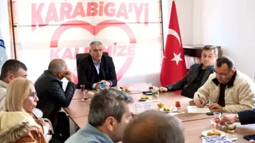 Karabiga'da 7 Yıllık Hizmetler İstişare Toplantısında Anlatıldı