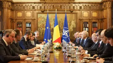 TBMM Başkanı Kurtulmuş, Romanya'da Ziyarette Bulundu