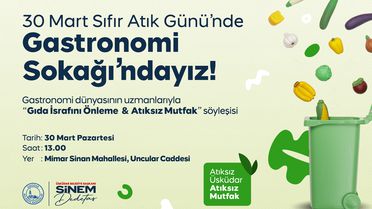 Atıksız Mutfak Projesi Üsküdar'da Başlıyor