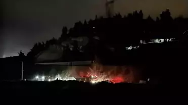 Karabük'te Ormanda Yangın Çıktı