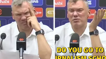 Sarunas Jasikevicius'u delirten soru! Gazeteciyi rezil etti