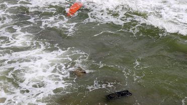 Fırtınada Balıkçı Teknesi Alabora Oldu