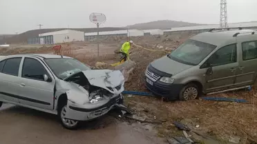 Beypazarı'nda Trafik Kazası: 1 Ölü, 5 Yaralı
