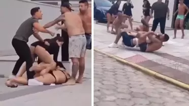 Brezilya'nın en lüks plajında eğlence değil vahşet yaşandı