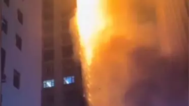 Çin'de Yüksek Katlı Bina Yangını: 3 Ölü, 23 Yaralı