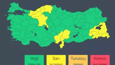 İçişleri Bakanlığından 18 il için kar ve sağanak uyarısı