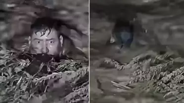 4 saat boyunca ota tutundu! Mucize kurtuluş