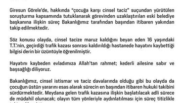 Aile ve Sosyal Hizmetler Bakanlığı: 'Çocuklara yönelik istismar ve ihmal karşısında sıfır toleransla hareket etmeye devam edeceğimizi vurguluyoruz'