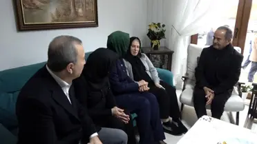 AK Parti Genel Başkan Yardımcısı Kaya'dan Katar'da düşen helikopterde şehit olan Binbaşı Taştekin'in ailesine taziye ziyareti