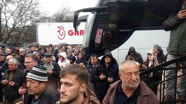 Mudurnu'dan Umre Kafilesi Uğurlandı